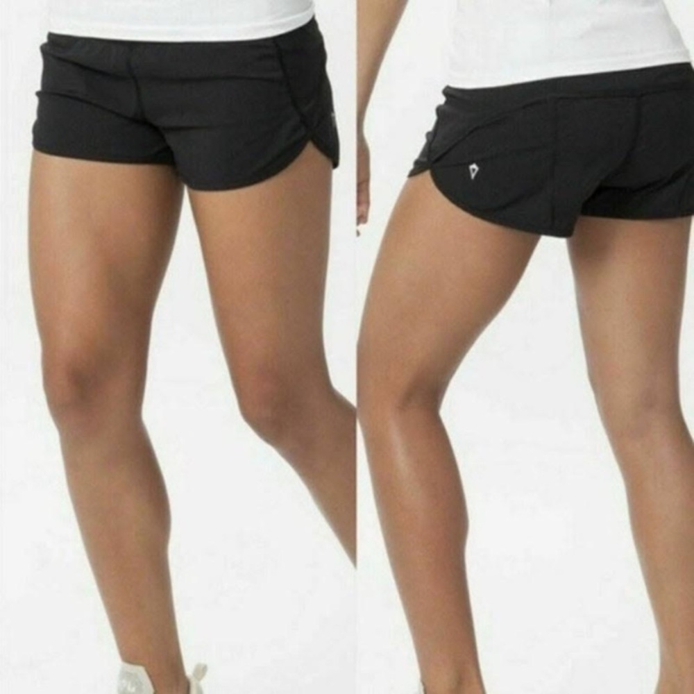 Ivivva by Lululemon Speed Up Black Short Girls 14